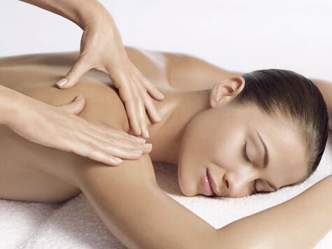 massagem para osteocondrose lombar