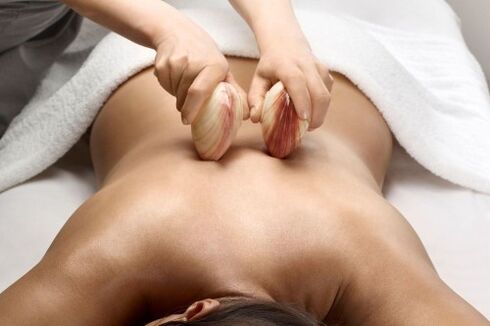 massagem para osteocondrose torácica