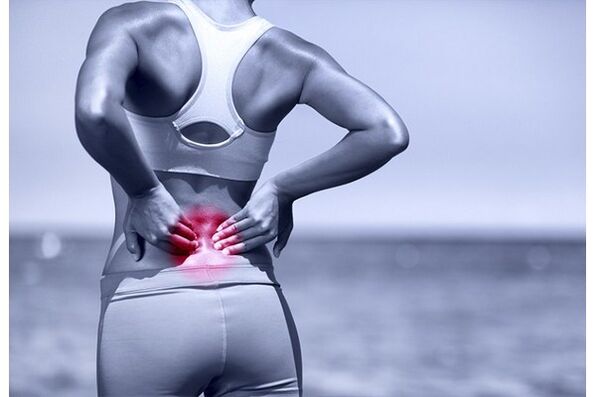 As costas na região lombar podem doer por esforço físico excessivo